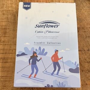 2 Queen Size Cotton Pillowcases 20”x 30”